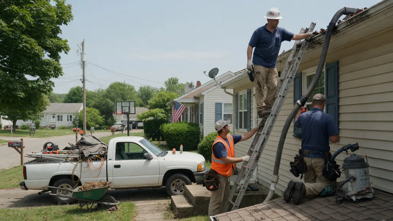 Gutter Installation in Elnora, IN near me